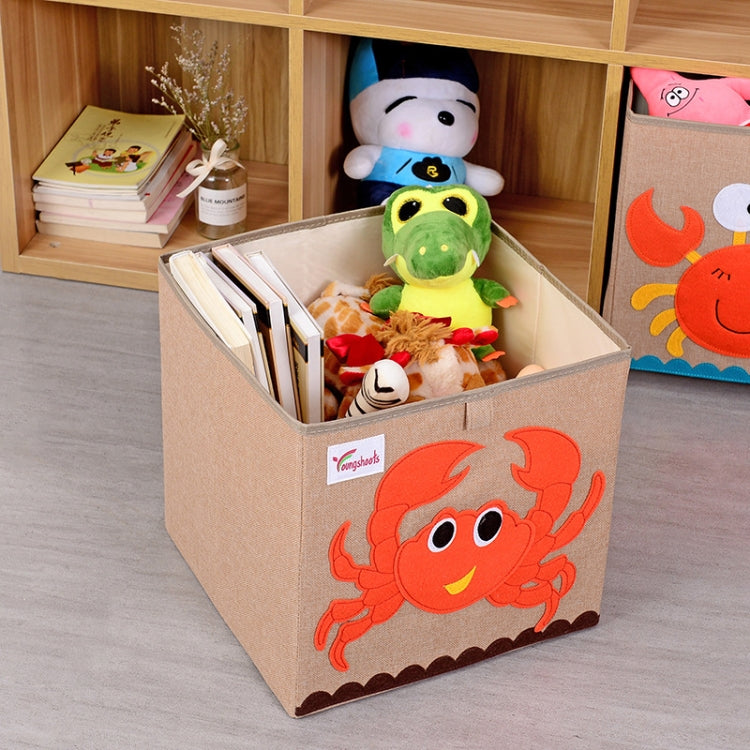 Youngshoots Cotton Linen Cartoon Toy Storage Basket Clothing Storage Box,Styleï¼? Series 1 My Store