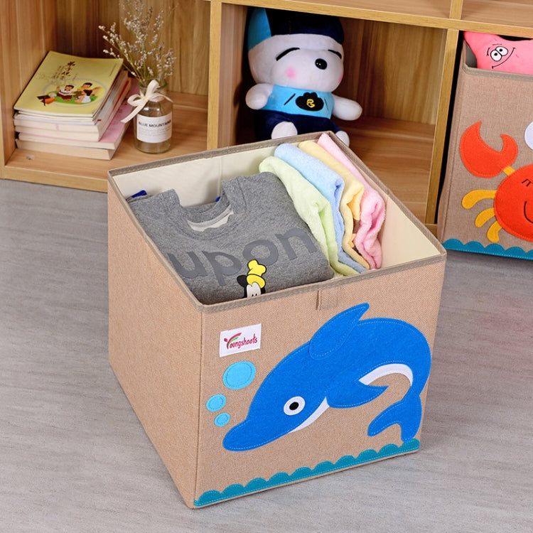 Youngshoots Cotton Linen Cartoon Toy Storage Basket Clothing Storage Box,Styleï¼? Series 1 My Store