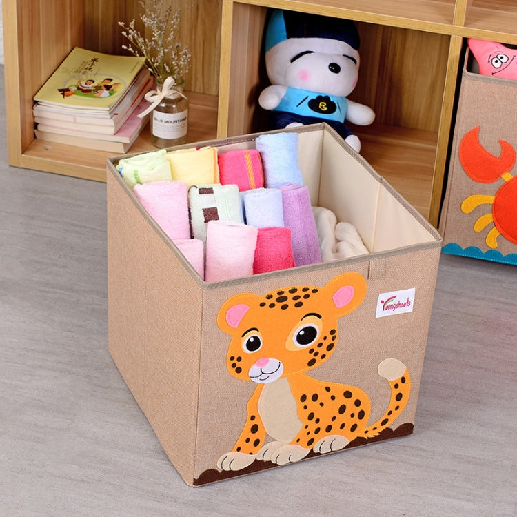 Youngshoots Cotton Linen Cartoon Toy Storage Basket Clothing Storage Box,Styleï¼? Series 1