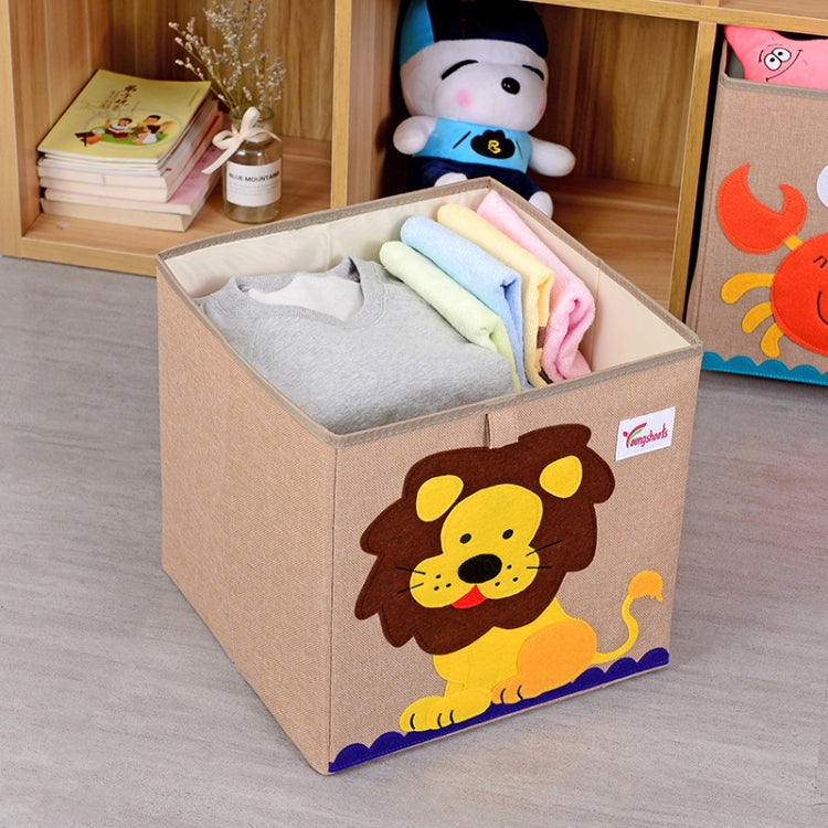 Youngshoots Cotton Linen Cartoon Toy Storage Basket Clothing Storage Box,Styleï¼? Series 1 My Store