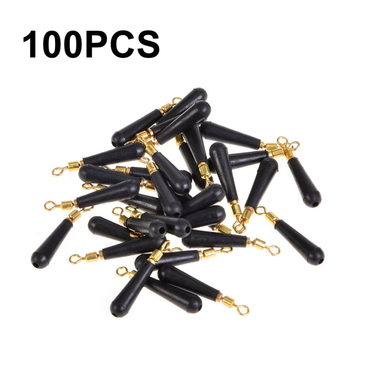 100 PCS / Bag LEO 27933 Rotating Movable Floating Seat Floating Socket Fishing Gear