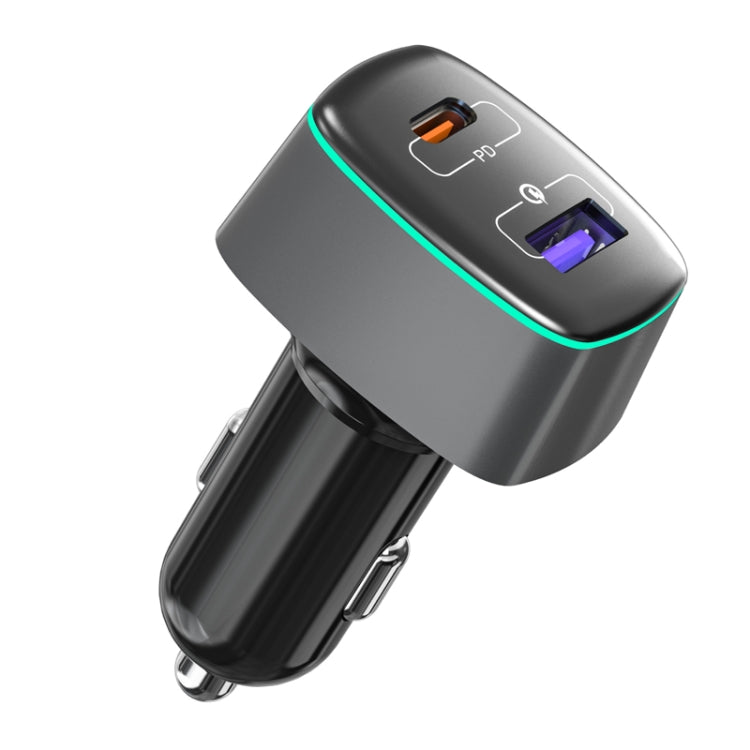 High-power Car Charger 2 In 1 Cigarette Lighter