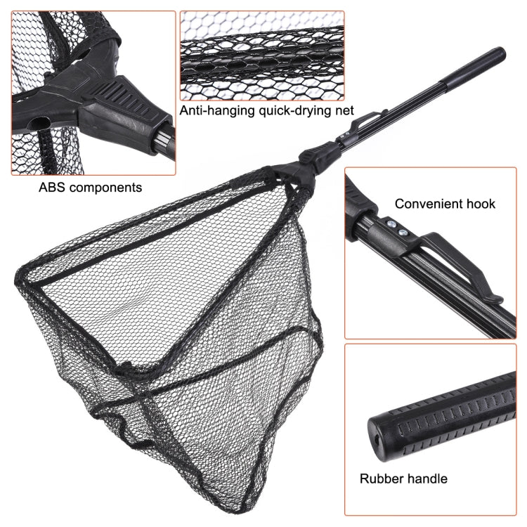 LEO 28036 Single Triangle Composite Net Portable Outdoor Fish Net, Size: