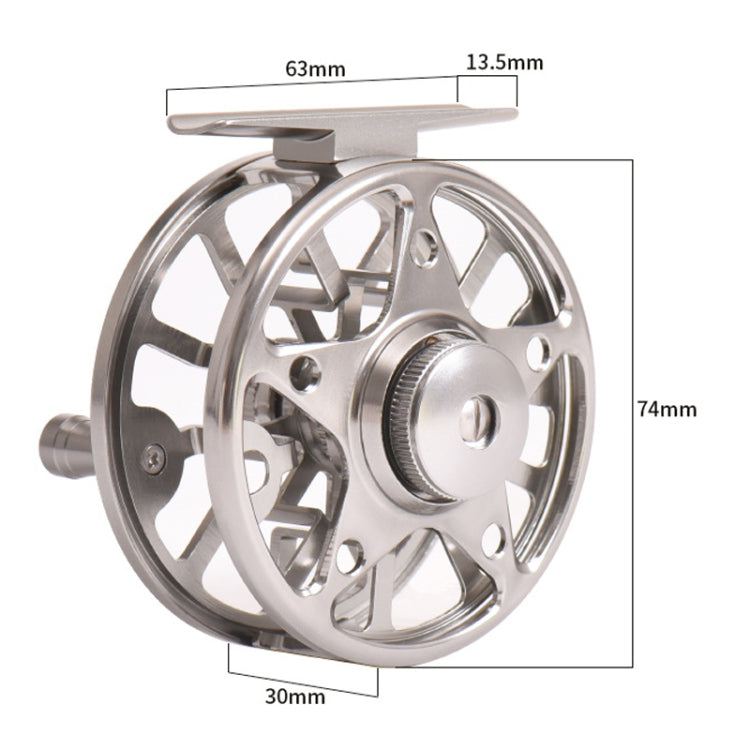 LEO 27760 LEO AL75 Aluminum Alloy CNC Flying Fishing Wheel Reluova