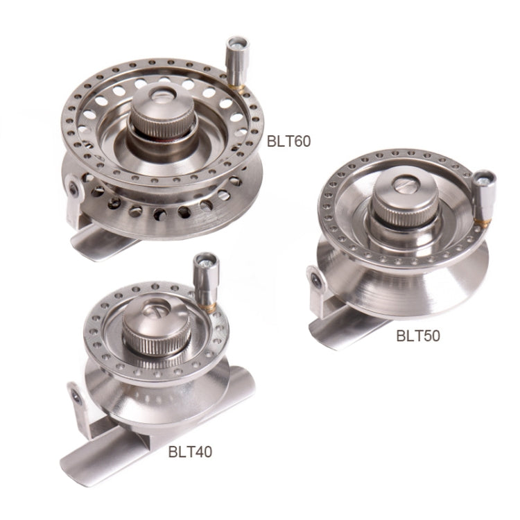 LEO 27758 Side Foot Front Reel With Guide Ring Ice Fishing Reel, Specification: Reluova