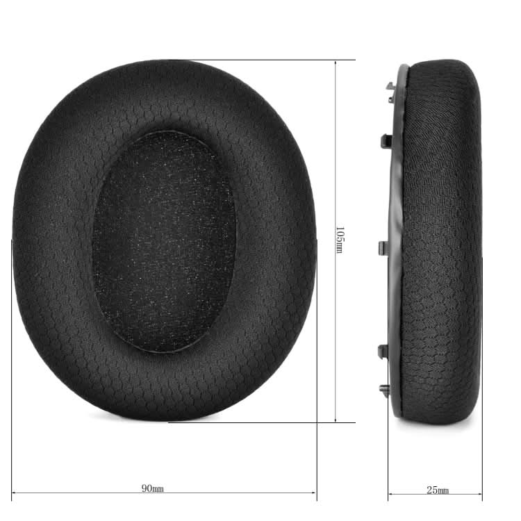 2 PCS Sponge Cover Ear Pads for Razer BlackShark V2 /V2 Pro,Style: