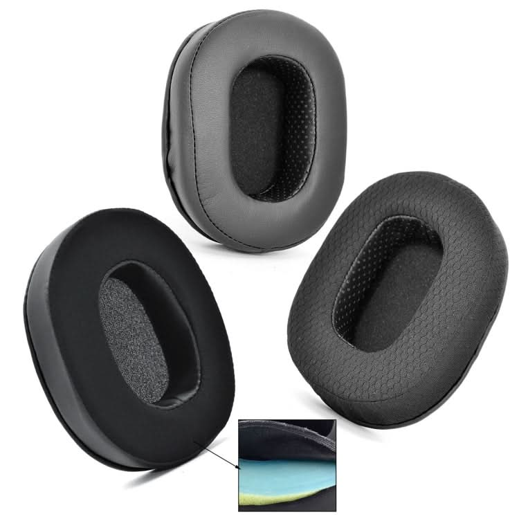 2 PCS Sponge Cover Ear Pads for Razer BlackShark V2 /V2 Pro,Style: