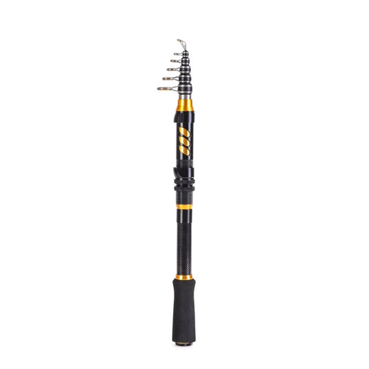 LEO 28004 Short Carbon Sea Pole Mini Road Fishing Rod Fishing Gear