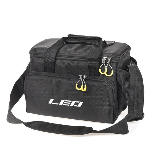 LEO 28048 Thickening Square Road Sub Bag Bait Wheel Fishing Gear Bag Reluova