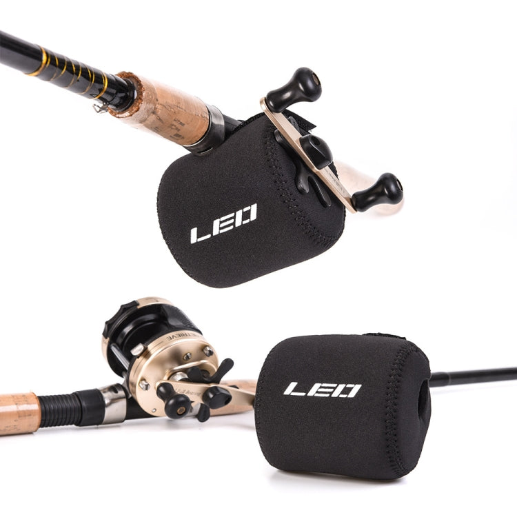 LEO 27916 Drum Style Fishing Wheel Protection Set Elastic Fishing Wheel Bag