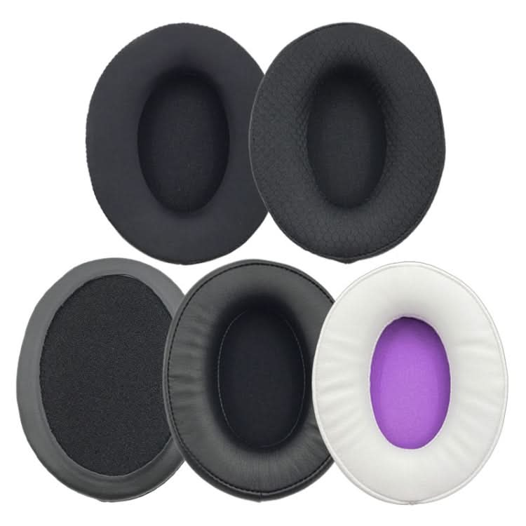 2 PCS Foam Headphone Earmuffs For Kingston HyperX Cloud Mix / Flight / Alpha, Color: Football Pattern