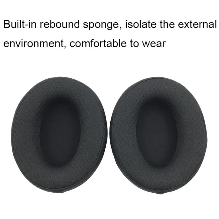 2 PCS Foam Headphone Earmuffs For Kingston HyperX Cloud Mix / Flight / Alpha, Color: Football Pattern