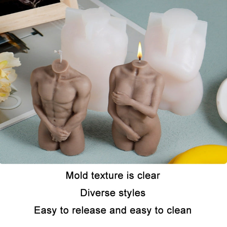 DIY Handmade Scented Candle Body Silicone Mold