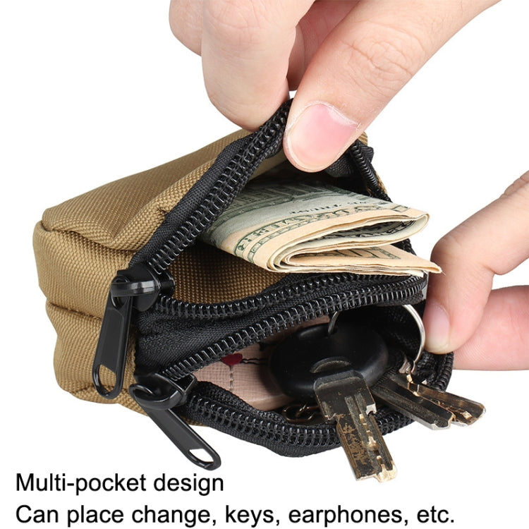 H25 Outdoor Sports Nylon Micro Slingshot Steel Ball Waist Bag Mini Coin Purse Reluova