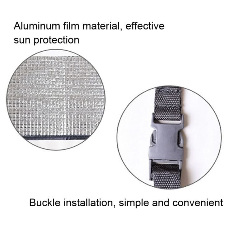 Universal Air Conditioner Cover  Aluminum Foil Composite Flame Retardant Rainproof  Cover Reluova