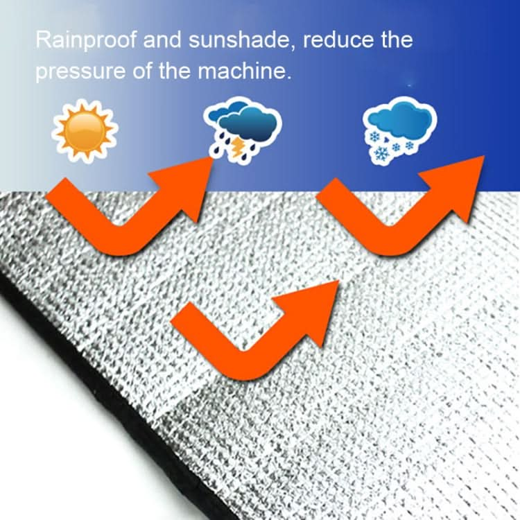 Universal Air Conditioner Cover  Aluminum Foil Composite Flame Retardant Rainproof  Cover Reluova