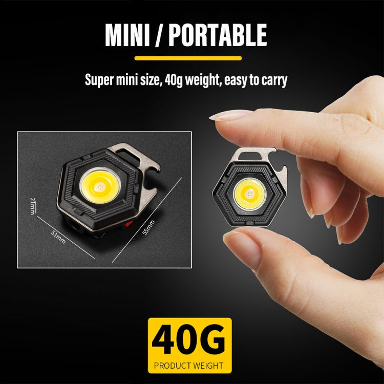 E-SMARTER W5131 Mini Keychain Strong Light Portable Flashlight, Specification: