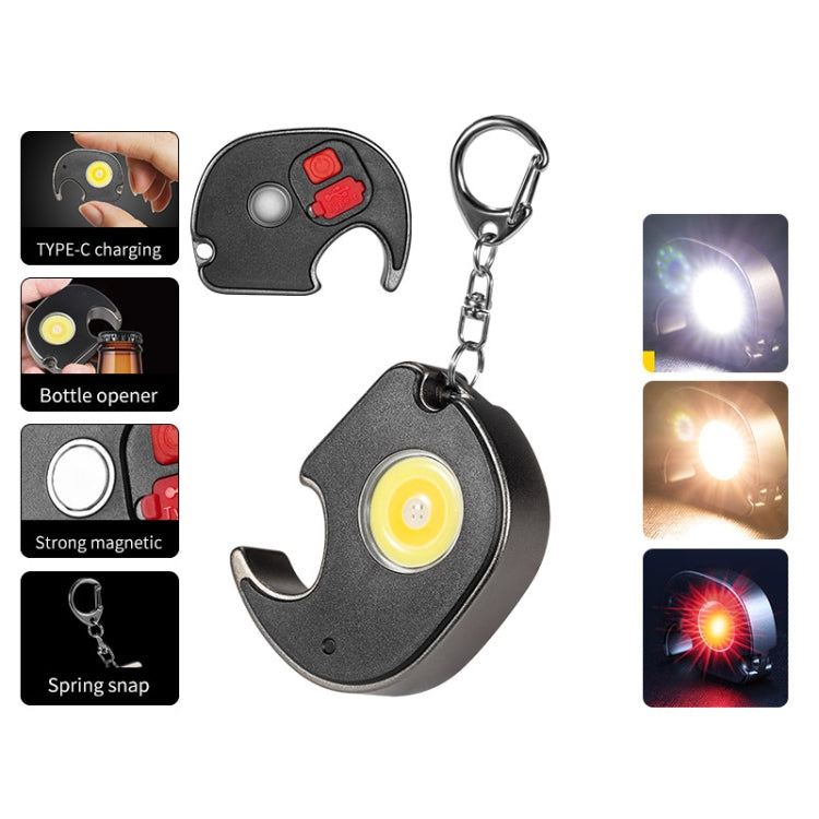 E-SMARTER W5132 Mini Keychain Strong Light Portable Flashlight, Specification: My Store