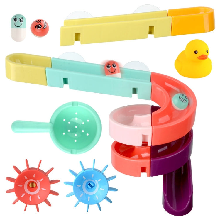 Children Bath Building Blocks Slide Water Toys, Spec: