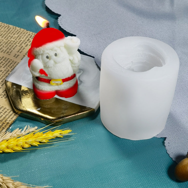 DIY Christmas Candle Aromatherapy Gypsum Silicone Mold, Shape: