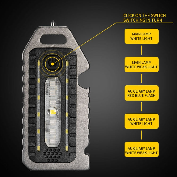 E-SMARTER W5135 Mini Keychain Strong Light Portable Flashlight My Store