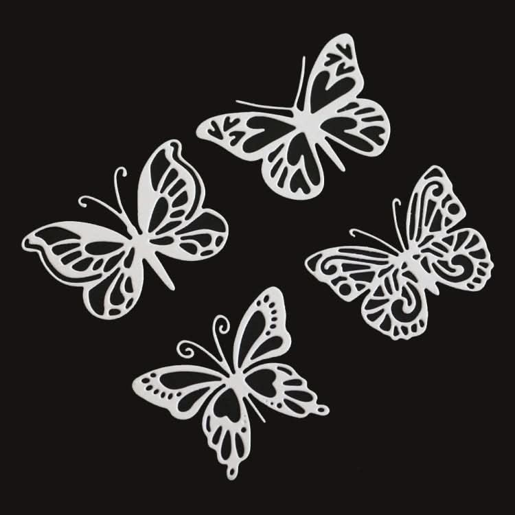 Four Butterfly Metal Embossing Cutting Die DIY Carbon Steel Die Reluova