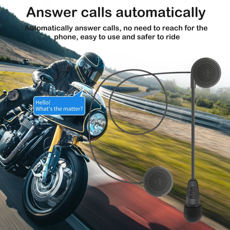 M8 Motorcycle Helmet Bluetooth Headphones Hidden Wireless Header Wheat Caller Automatic Answer Reluova