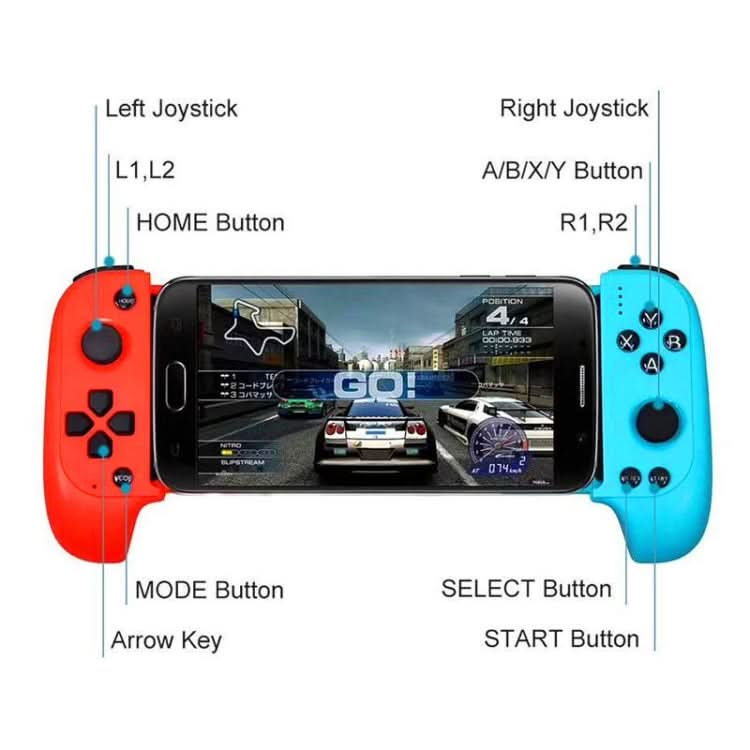 STK-7007F Wireless Bluetooth Stretch Gamepad Joystick For PC Tablet Android IOS