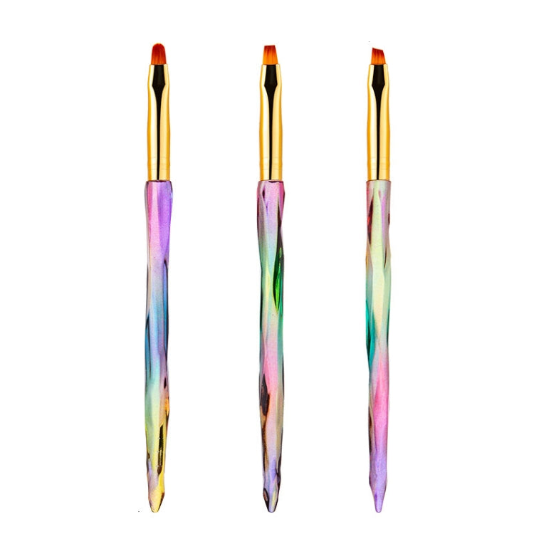 Aurora Ice Transparent Nail Drawing Pen Light Therapy Paint Pen Gradient Phototherapy Pen