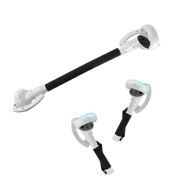 VR Controllers Long Stick Handle for Meta Quest 2 Playing Beat Saber Games Reluova