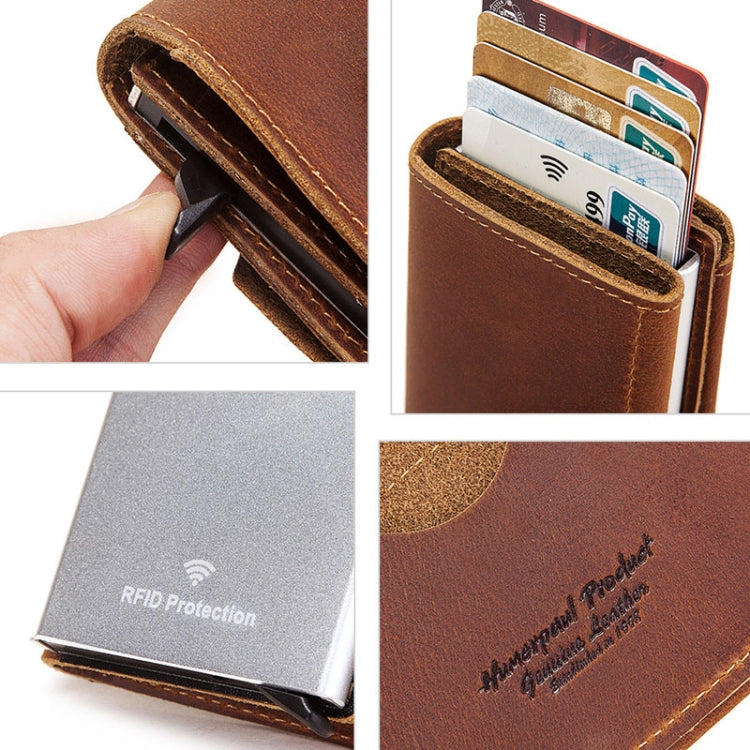 HUMERPAUL BP906 Credit Card Cover RFID Anti-Theft Brush Card Bag My Store