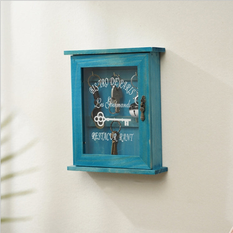 Entry Wooden Wall Hanging Key Storage Box, Spec: