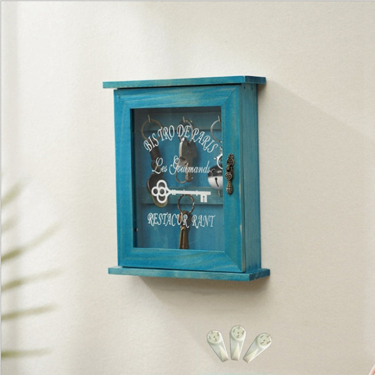 Entry Wooden Wall Hanging Key Storage Box, Spec: