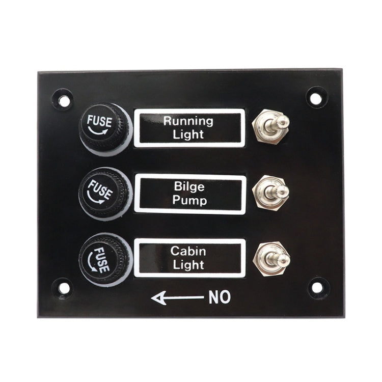 AOS3045 Switch Panel Marine Retrofit Each With Independent Fuse Protection