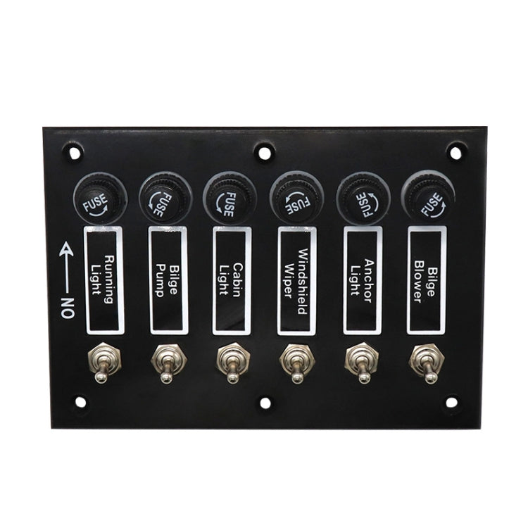 AOS3045 Switch Panel Marine Retrofit Each With Independent Fuse Protection