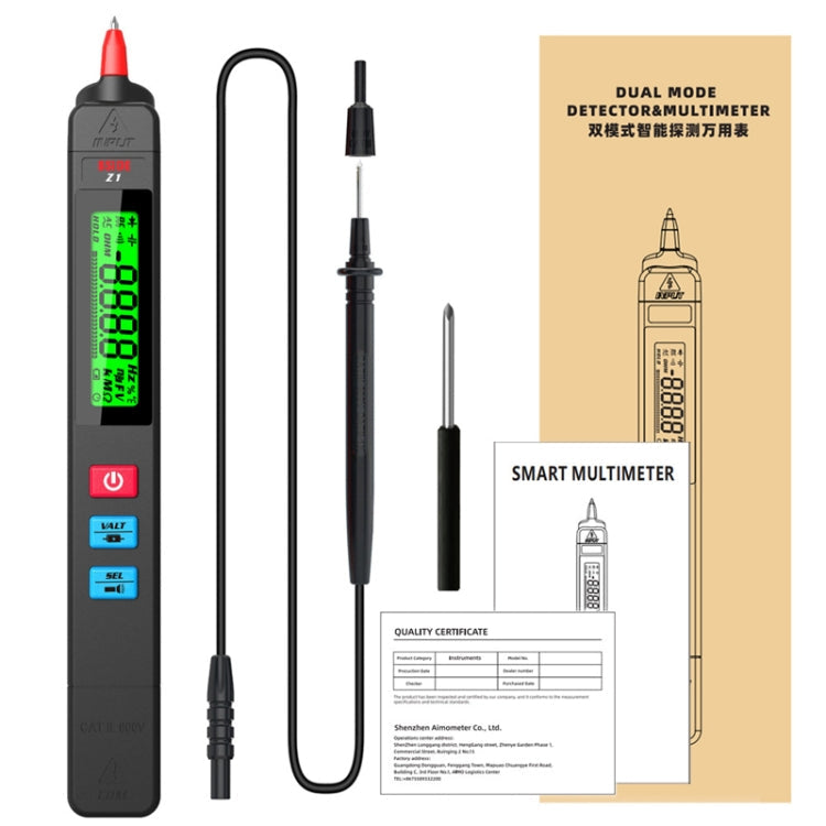 BSIDE Z1 Smart Pen Multimeter Electric Pen Voltage Detector