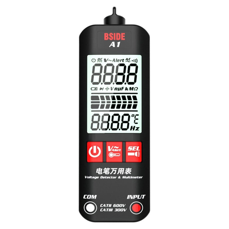 BSIDE A1 Dual Mode Smart Handheld High Precision Detection Electrician Voltage Multimeter Without Battery