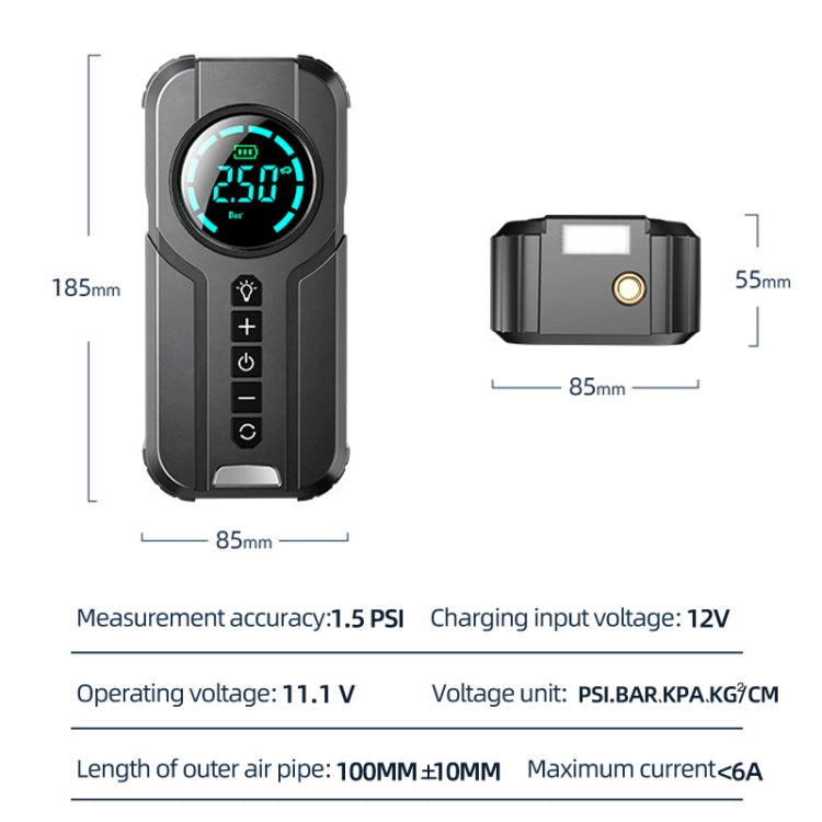 YX1819 Car Wired Portable Air Pump Electric Vehicle Tire High Power Inflator ÎҵÄÉ̵ê