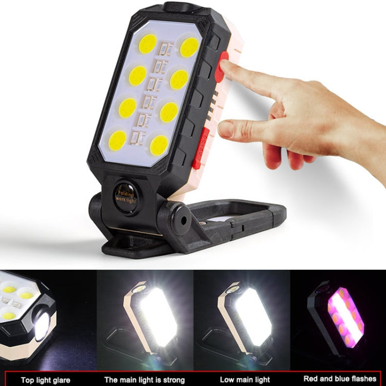 COB Work Light USB Charging Hook Emergency Flashlight Maintenance Lamp, Style: My Store