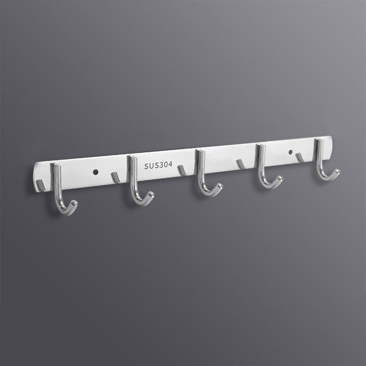 304 Stainless Steel No Punching Door Rear Coat Hook