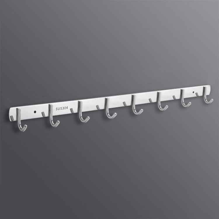 304 Stainless Steel No Punching Door Rear Coat Hook