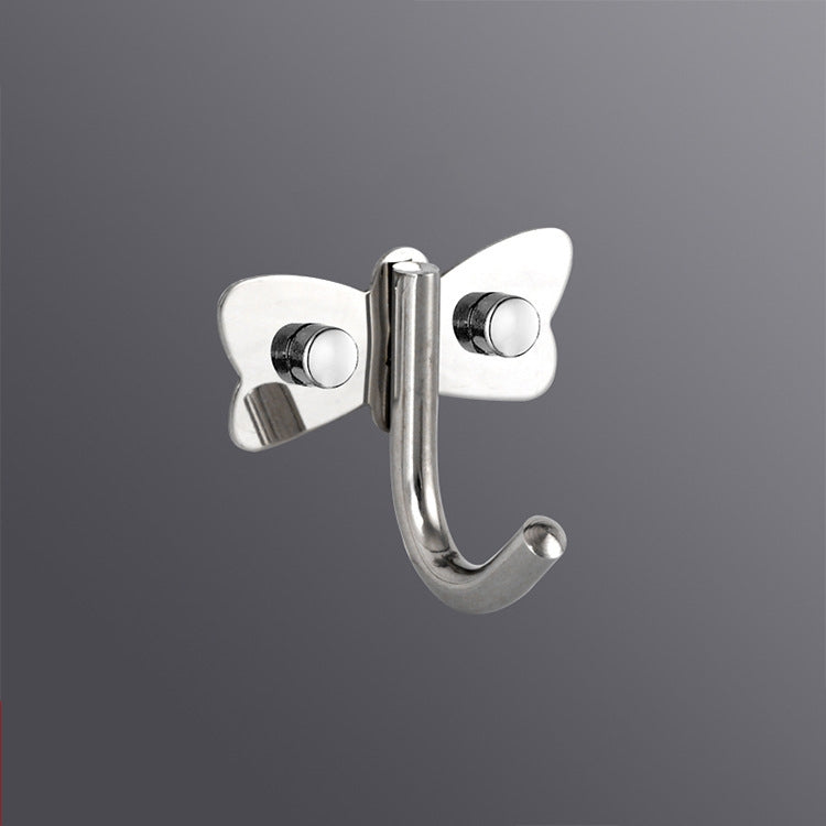 304 Stainless Steel No Punching Door Rear Coat Hook-Reluova