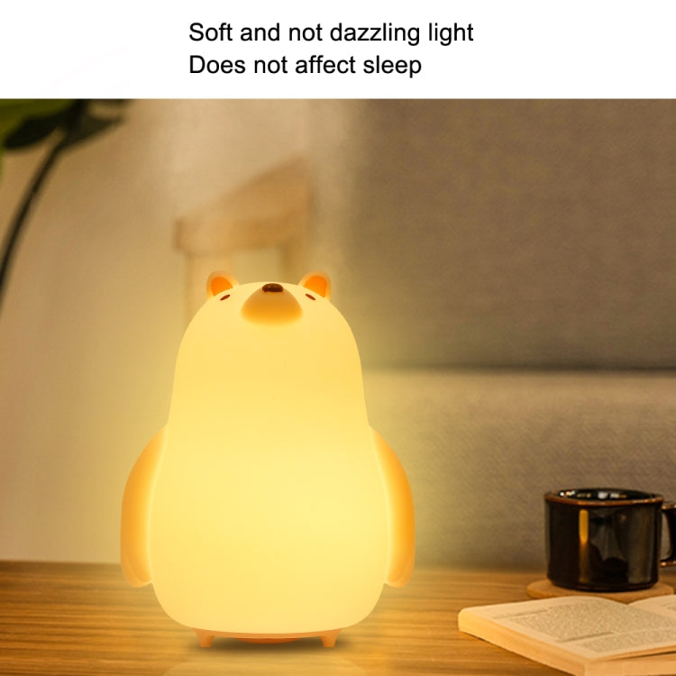 LED Small Night Light Cartoon Bear Pat Light Colorful Atmosphere Lights My Store