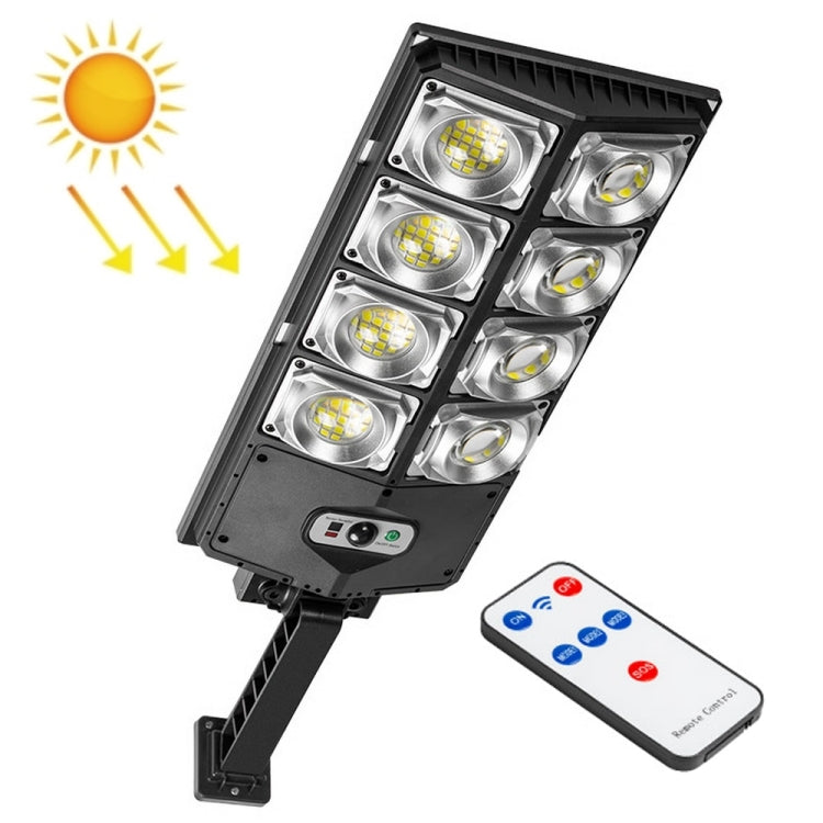 E-SMARTER LED Strong Light Dual Row Road Light Solar Garden Sensor Light, Style: My Store