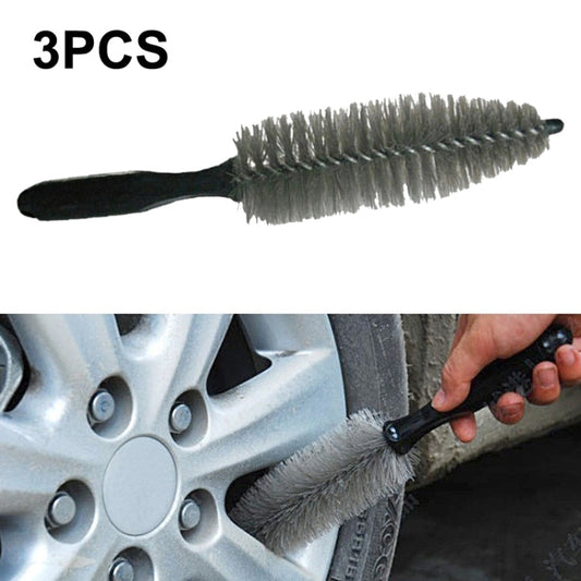 3 PCS Car Tire Brush Carpet Foot Pad Brush, Style: ÎҵÄÉ̵ê