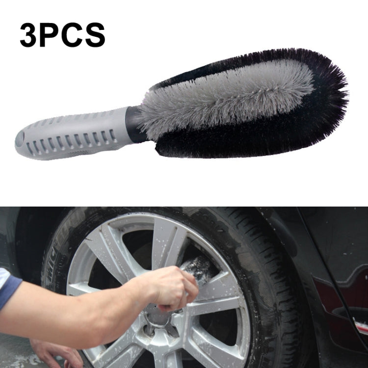 3 PCS Car Tire Brush Carpet Foot Pad Brush, Style: ÎҵÄÉ̵ê