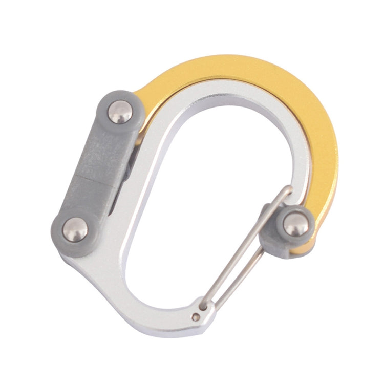 Aluminum Alloy D-type Outdoor Mountaineering Hook Reluova