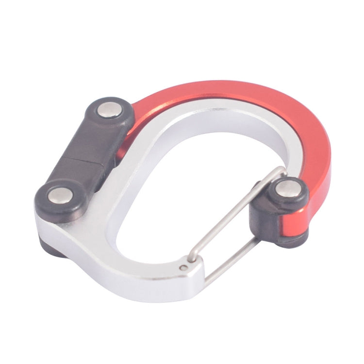 Aluminum Alloy D-type Outdoor Mountaineering Hook Reluova