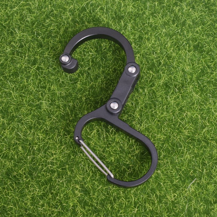 Aluminum Alloy D-type Outdoor Mountaineering Hook Reluova