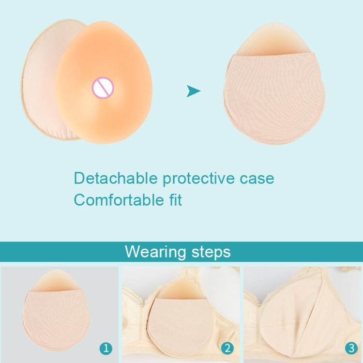 Postoperative Rehabilitation Drop-Shaped Silicone Fake Breast